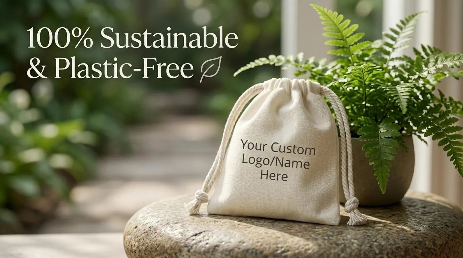 Custom Drawstring Pouch | Personalized Cotton Gift Bag | Custom Logo Name Bag | Wedding Favor Bag | Jewelry Pouch | Bulk Corporate Gift