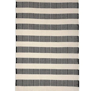 Handmade Boho Striped Rug, Washable Runner, Custom Area Carpet