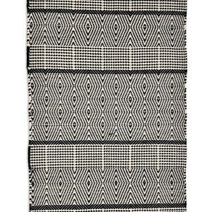 Handmade Boho Runner Rug, Washable Area Rug, Custom Geometric Design