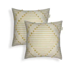 Cushion Cover, Modern Minimalist Linen, Neutral 18×18 in Sofa Pillow Case