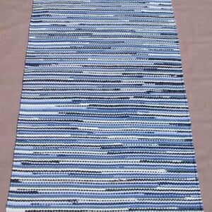 Handwoven Colorful Yoga Mat: Fair Trade Cotton Fitness Rug
