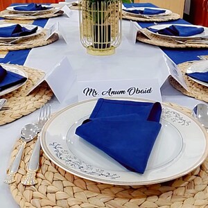 Handwoven Seagrass Placemats (Set of 4): Boho Farmhouse Table Decor