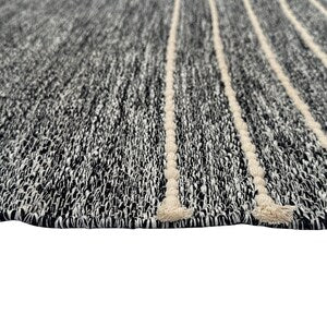 Handwoven Cotton Yoga Mat – Fair Trade Fitness Rug, 72x24