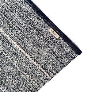 Handwoven Cotton Yoga Mat – Fair Trade Fitness Rug, 72x24
