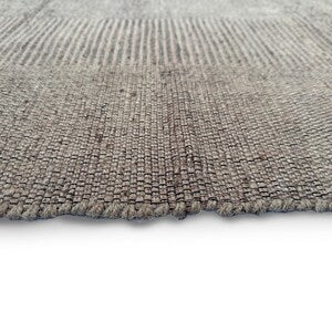 Handmade Braided Jute Rug, Pakistani Boho Decor, Custom Size