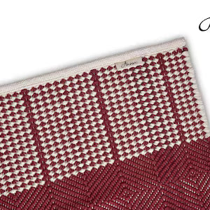 Handwoven Cotton Yoga Mat – Fair Trade, Absorbent Fitness Rug