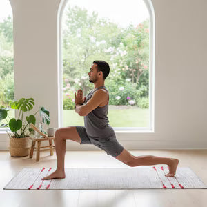 Handwoven Cotton Yoga Mat – Fair Trade, Organic Fitness Rug