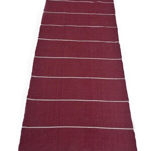 Handwoven Cotton Yoga Mat – Fair Trade Fitness & Meditation Rug