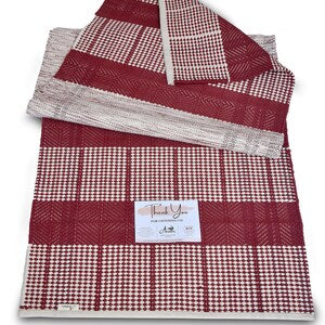 Handwoven Cotton Yoga Mat – Fair Trade, Absorbent Fitness Rug