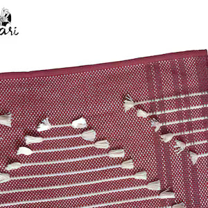 Handwoven Cotton Yoga Mat – Fair Trade Fitness Rug (72x24)
