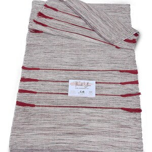 Handwoven Cotton Yoga Mat – Fair Trade, Organic Fitness Rug