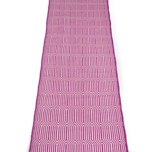 Handwoven Cotton Yoga Mat - Eco-Friendly Fitness Rug