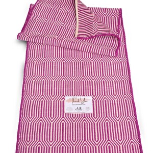 Handwoven Cotton Yoga Mat - Eco-Friendly Fitness Rug