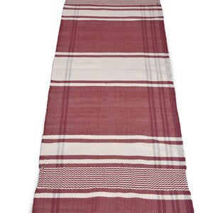 Handwoven Cotton Yoga Mat – Fair Trade Eco-Friendly Fitness Rug