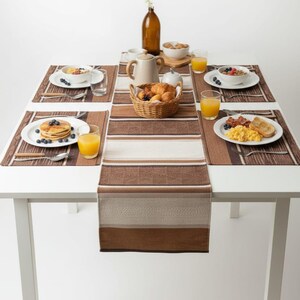 Handcrafted Dining Table Decor Set – Placemats & Runner