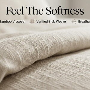 Bamboo Flat Sheet | Silky Soft Cooling, Breathable Viscose Bedding